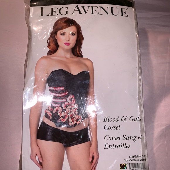 Leg Avenue Womens Blood and Guts Corset Costume Accessory